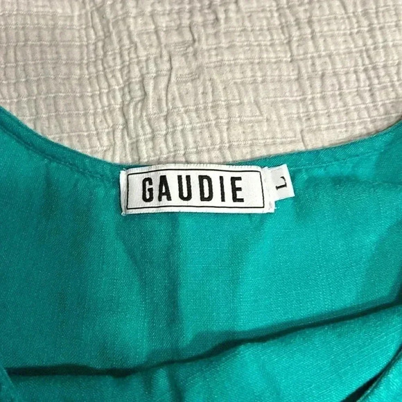 Teal Women's Blouse - Picture 4 of 5